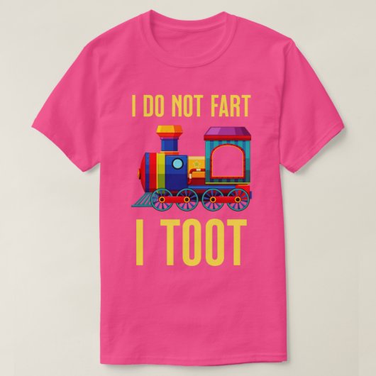 Kinder ik niet scheten ik toot wie rotte grappige  t-shirt (Design voorkant)