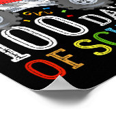 Kinder ik verpletterde 100 dagen schoolmonstertruc poster (Hoek)