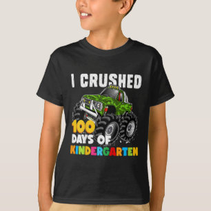 Kinder Ik verpletterde 100 Dagen van Kleuterschool T-shirt