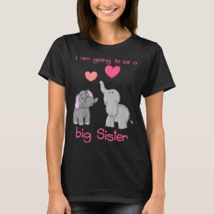 Kinder Ik word een grote zus voor mannen vrouwen B T-shirt