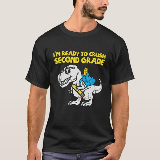 Kinder Im klaar om 2e graad dij te stoppen T-shirt (Voorkant)