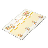 Kinder in een klaslokaal Weekplanner Notitieblok (Schuin)