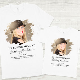 Kinder in liefdevolle herinnering   Foto Memorial  T-shirt