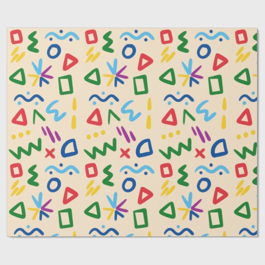 Kinder Inpakpapier - Educatief Inpakpapier (Vlak)