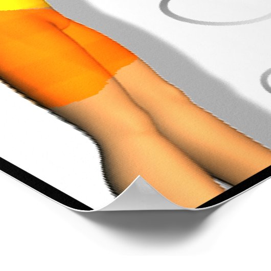 Kinder Inspirerend Basketball Poster (Hoek)