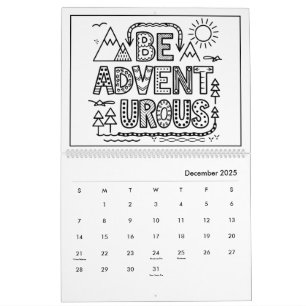 Kinder Inspirerend kleurenkalender Kalender