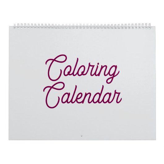 Kinder Inspirerend kleurenkalender Kalender (Hoes)