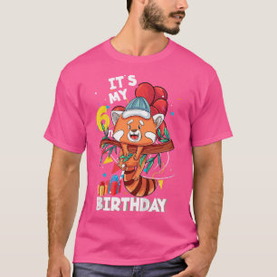 Kinder is mijn zesde verjaardag 6 jaar oude Rode P T-shirt