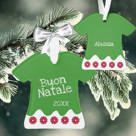 Kinder Italiaans kerstfeest Ornament