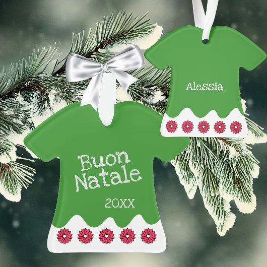 Kinder Italiaans kerstfeest Ornament