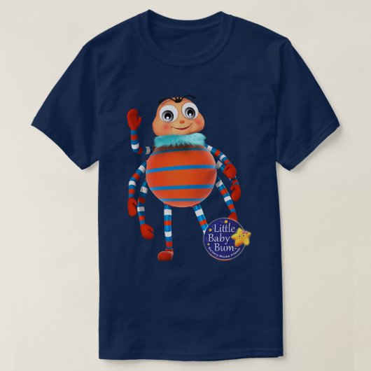 Kinder Itsy Bitsy SpiderLittle Baby Bum T-shirt (Design voorkant)