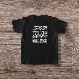 Kinder Jersey Noord-West T-shirt met korte mouwen