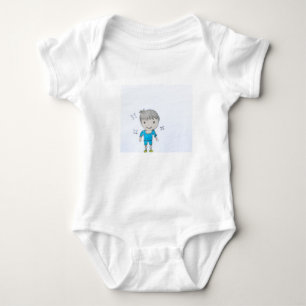 Kinder jersey pak met onderscheidende graphics romper