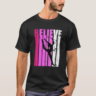 Kinder jeugd ritmische gymnastiek leven roze inspi t-shirt