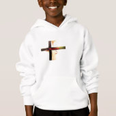 Kinder Jezus volgt me Sweatshirt Hoodie (Voorkant)