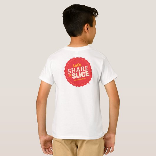 Kinder Johnny's Pizza House T-shirt (Achterkant volledig)
