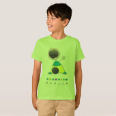 Kinder Jonge Bowling T-shirt (Voorkant volledig)
