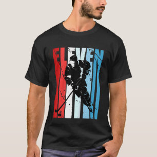Kinder jongens Ice Hockey 11th Birthday Player Mot T-shirt