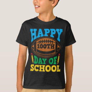 Kinder Jongens Meisjes 100 Dagen van School Gelukk T-shirt