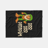 Kinder Jongens Meisjes Meme Italian Brainrot Brr P Fleece Deken (Voorkant (Horizontaal))