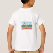 Kinder jongens mode design T-shirts (Achterkant)