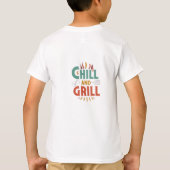 Kinder jongens mode topjes T-shirts (Achterkant)