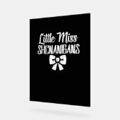 Kinder juffrouw Shenanigans Cute St Patricks Day K Acryl Bord (Hoek)