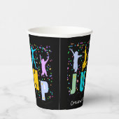 Kinder Jump & Play Trampoline Verjaardag Bash Papieren Bekers (Rechts)