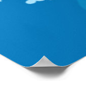 Kinder kaart van de wereld met dieren poster (Hoek)