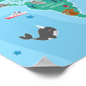 Kinder kaart van het poster (Hoek)