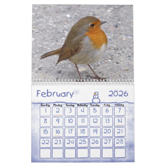 Kinder Kalender - 2015 - Vogels (Feb 2026)