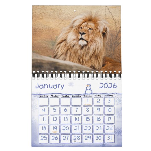 Kinder kalender - 2015 - Wilde levens (Jan 2026)