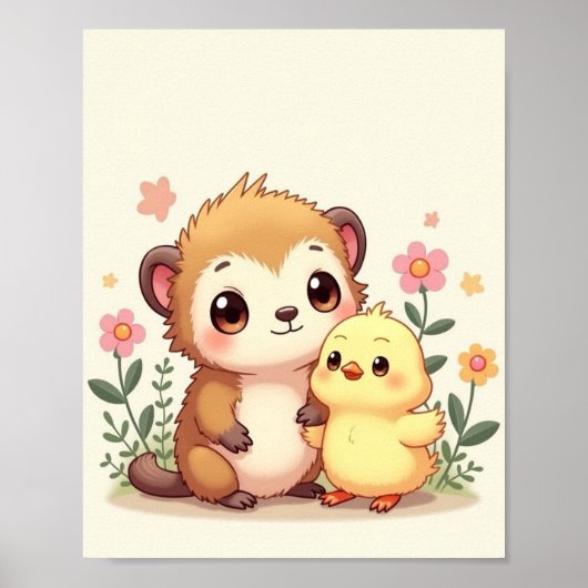 Kinder kamer poster (Voorkant)