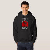 Kinder Karate Uniform Black Belt Award Hoodie (Voorkant volledig)