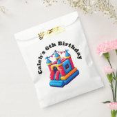 Kinder Kasteelfeest Bounce House Verjaardagssprong Bedankzakje (Gezegeld)