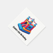 Kinder Kasteelfeest Bounce House Verjaardagssprong Servet (Hoek)