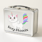 Kinder Kat Unicorn Pegasus Lunchbox (Voorkant)