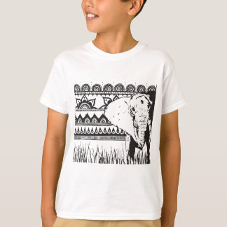 Kinder katoenolifant T-shirt