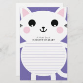 Kinder kattebakkerij briefpapier (Voorkant / Achterkant)