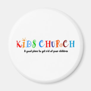 Kinder Kerk Christelijke Gift Magneet