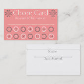 Kinder keroestekaart klantenkaartje (Voorkant / Achterkant)