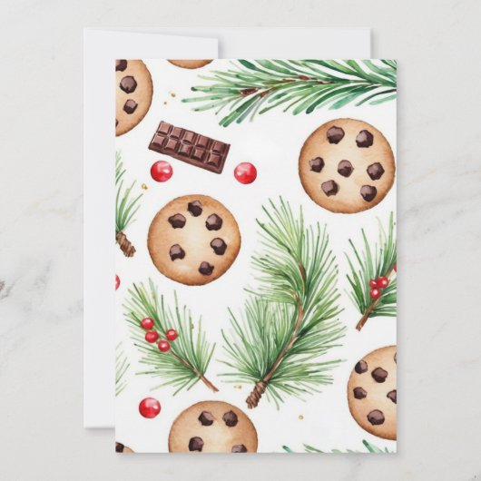 Kinder kerst afscheid van je elf meisje brief kaart (Achterkant)