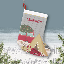 Kinder Kerst Camping Adventure Gifts Waterverf Kleine Kerstsok