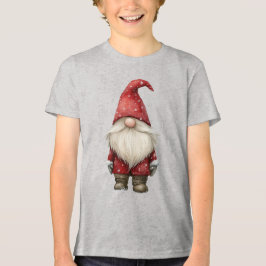 kinder Kerst Elf T-shirt - Santa's Little Helper