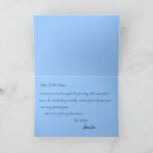 Kinder kerst Kaart van Santa (Binnen)