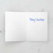 Kinder kerst Kaart voor hen om te geven aan een le (Binnen)