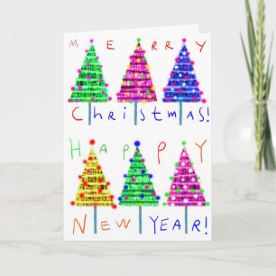 Kinder kerst Kaart voor ouders