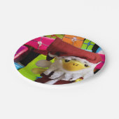 Kinder kerst papieren bordje (Gekanteld)