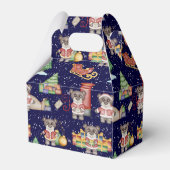 Kinder Kerst Schattigee Feestdieren Beer Bedankdoosjes (Achterkant)