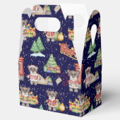 Kinder Kerst Schattigee Feestdieren Beer Bedankdoosjes (Geopend)